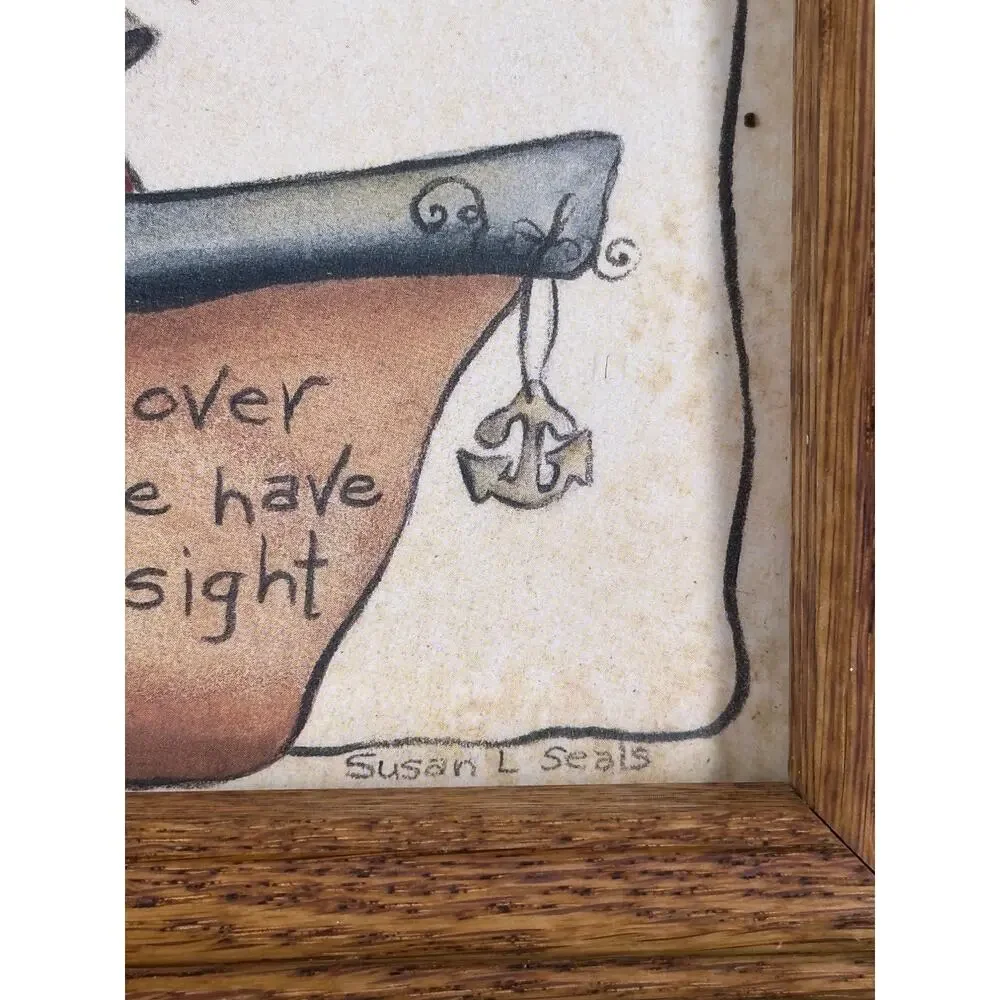 Noah’s Arck God Leading Discover New Oceans Picture Frame